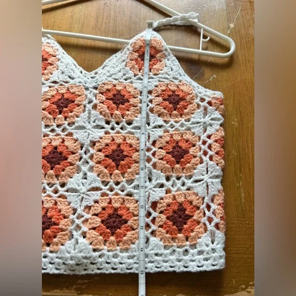 Cotton Emporium crochêt Women’s top/Size S - Picture 6 of 7